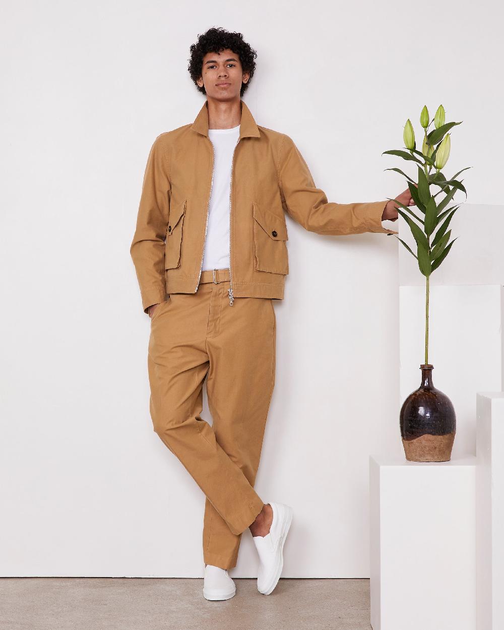 officine generale Veste mateus TWILL TEINT KHAKI