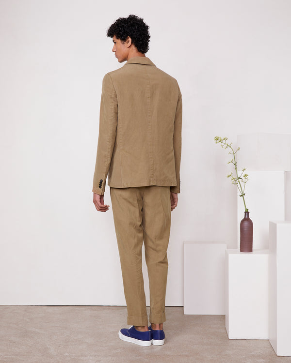 Officine Generale Veste Nehemiah TWILL TEINT CIGAR
