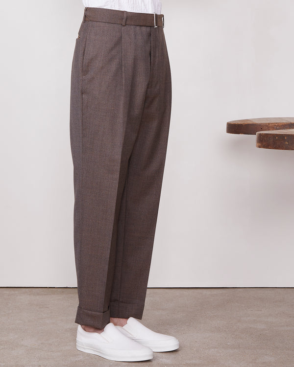 Officine Generale Pantalon Hugo LAINE VIERGE ITALIENNE