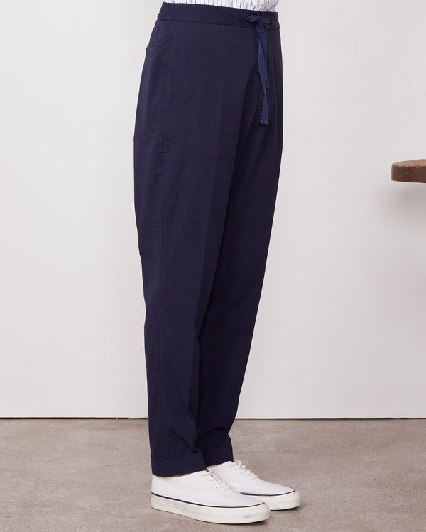 Officine Generale Pantalon Joseph COTON MARINE FONCE