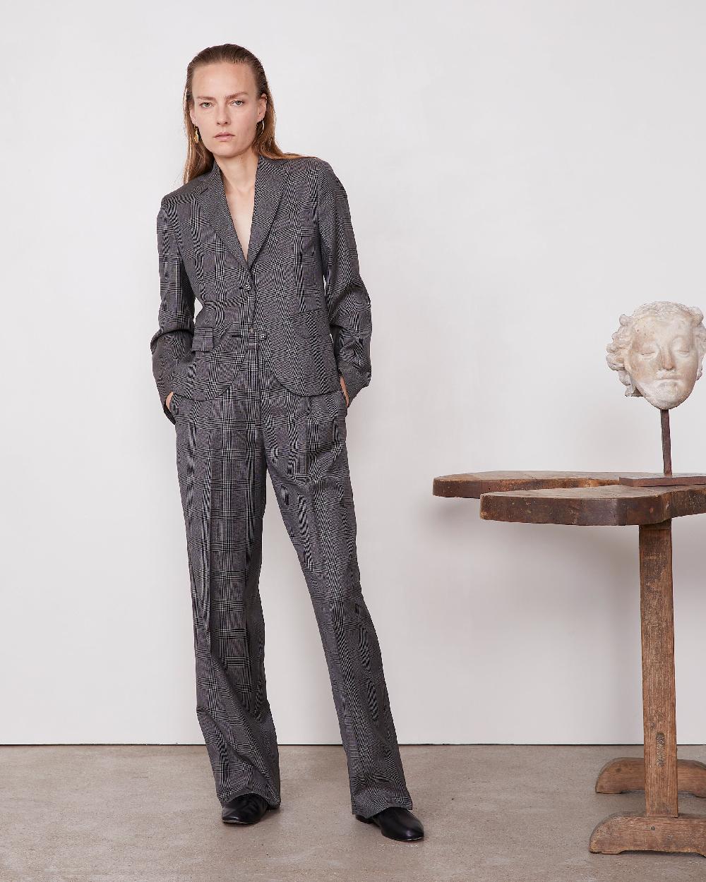 officine generale Pantalon new sophie Laine vierge italienne TAUPE/BROWN