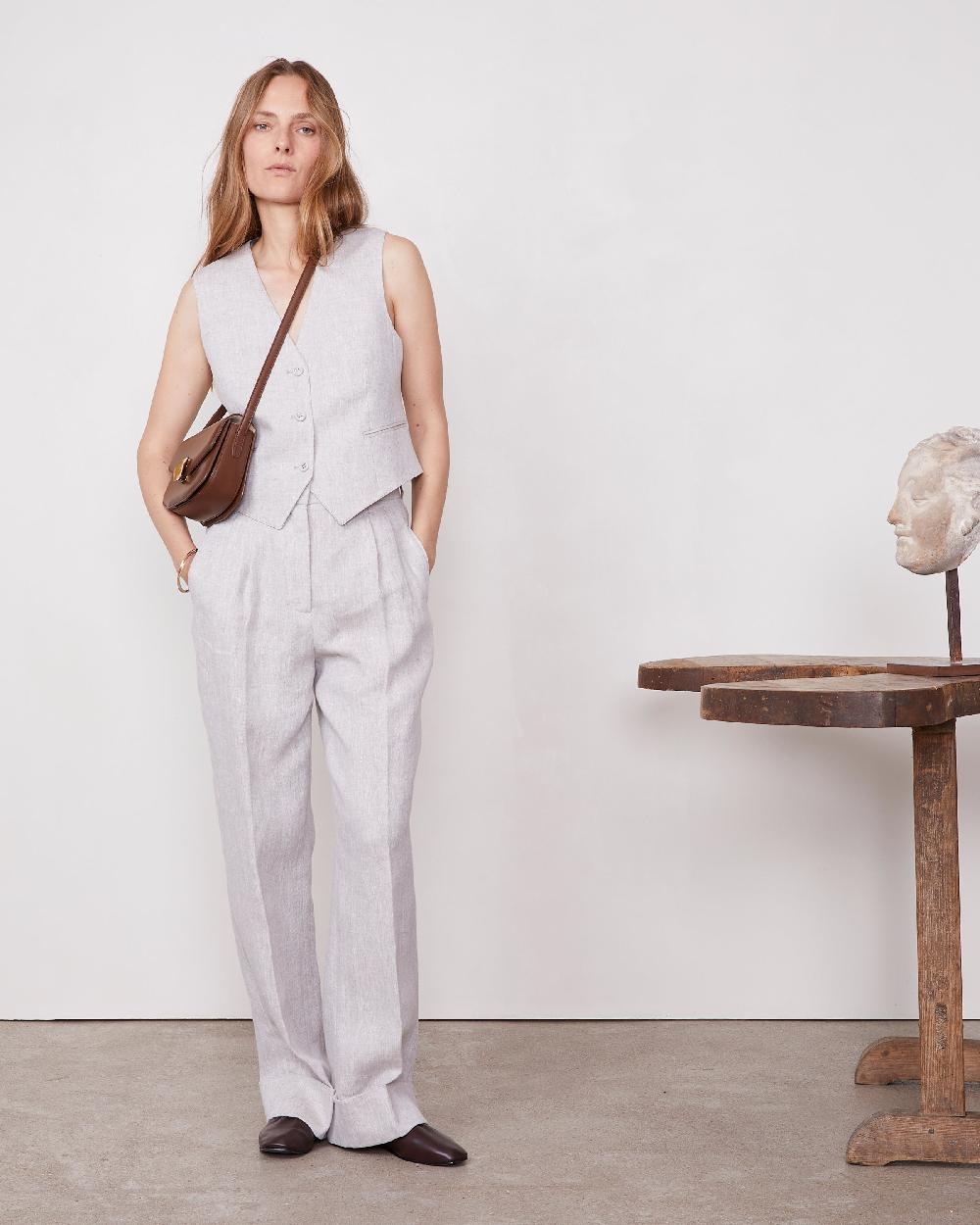 officine generale Pantalon willow Lin naturel NATUREL