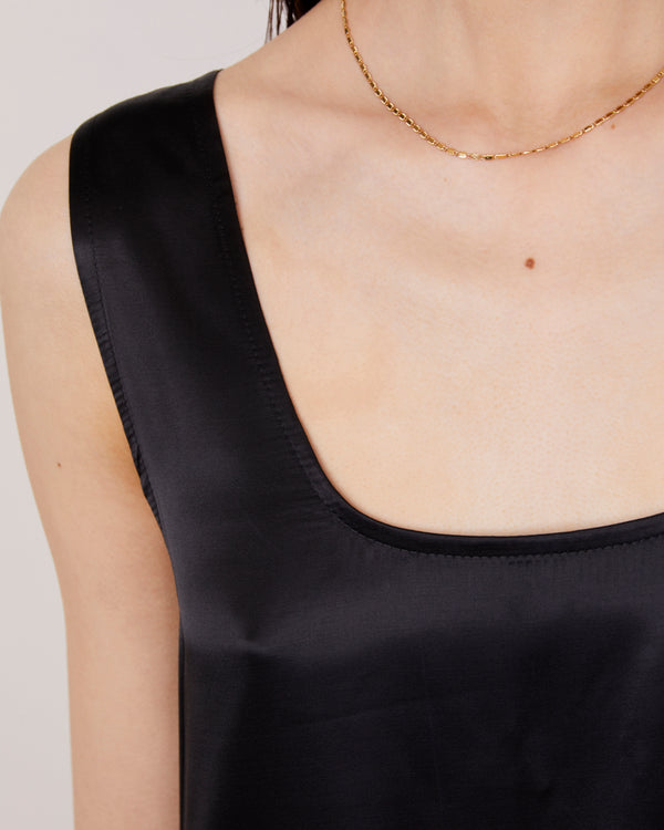 Officine Generale Robe Patrizia Viscose Italienne NOIR