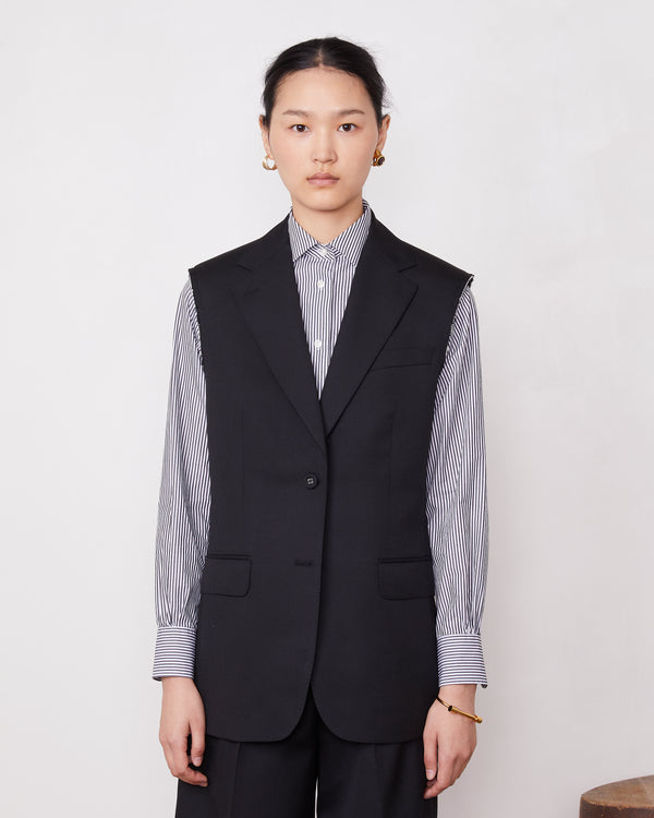 Officine Generale Veste Giovanni Laine Italienne NOIR