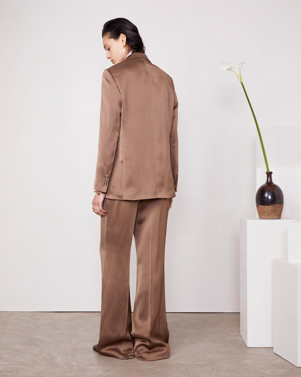 Officine Generale Veste Giovanni VISCOSE ITALIENNE GINGER BREAD