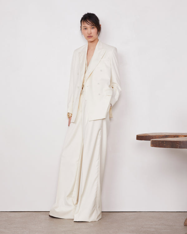 Officine Generale Veste Sandra Laine Italienne ECRU