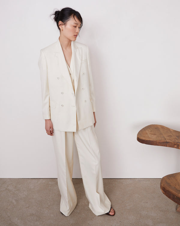 Officine Generale Veste Sandra Laine Italienne ECRU