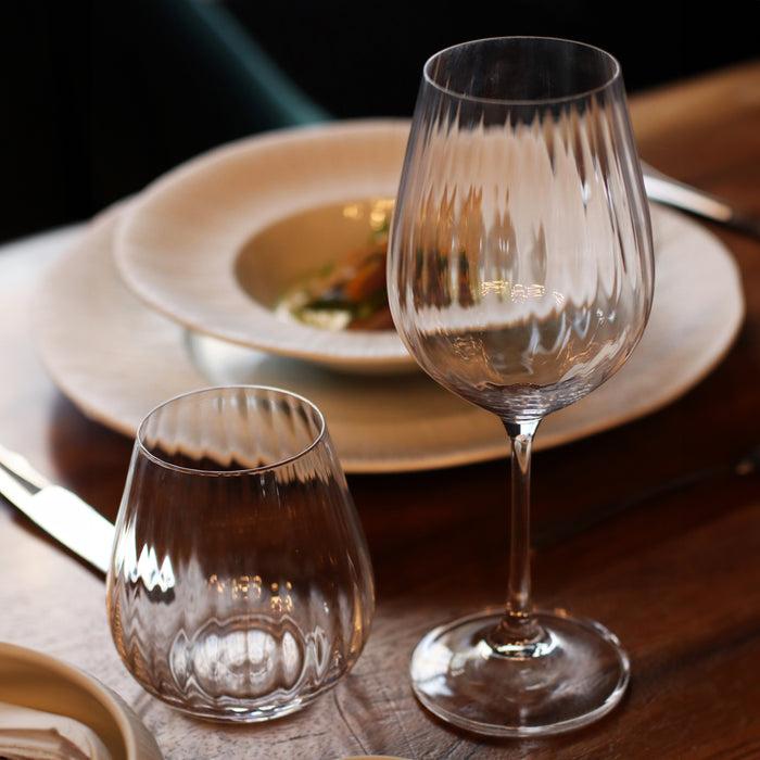 ogo living Boîte de 6 gobelets ASTRAL 38cl en cristallin