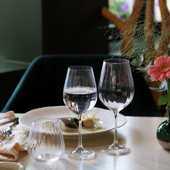 Ogo Living Boîte De 6 Verres à Vin ASTRAL 40cl En Cristallin