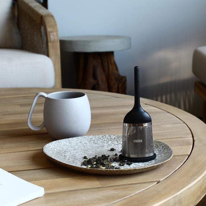 ogo living Infuseur en silicone et acier inoxydable GASPARD