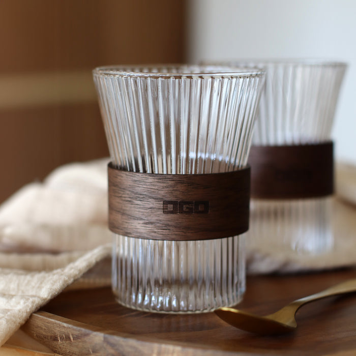 Ogo Living Lot De 2 Tasses KARL En Verre Borosilicate 250ml