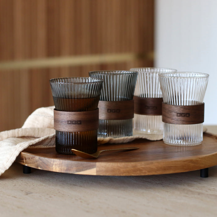 Ogo Living Lot De 2 Tasses KARL En Verre Borosilicate 250ml