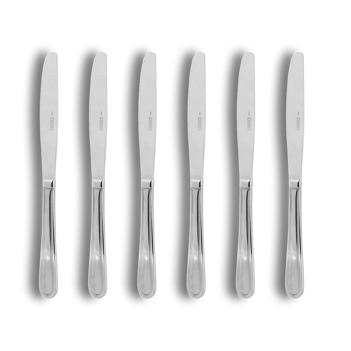 Ogo Living Lot De 6 Couteaux à Dessert FILLA En Acier Inoxydable