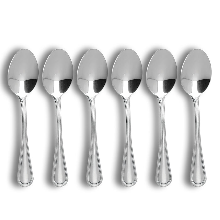 Ogo Living Lot De 6 Cuillères à Café FILLA En Acier Inoxydable