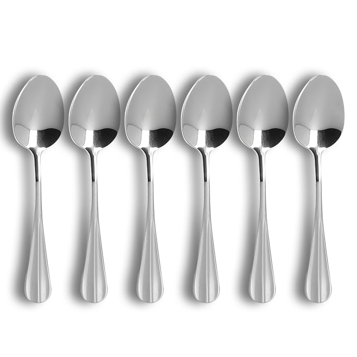Ogo Living Lot De 6 Cuillères à Dessert ARÈS En Acier Inoxydable