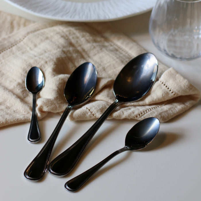 ogo living Lot de 6 cuillères à dessert FILLA en acier inoxydable