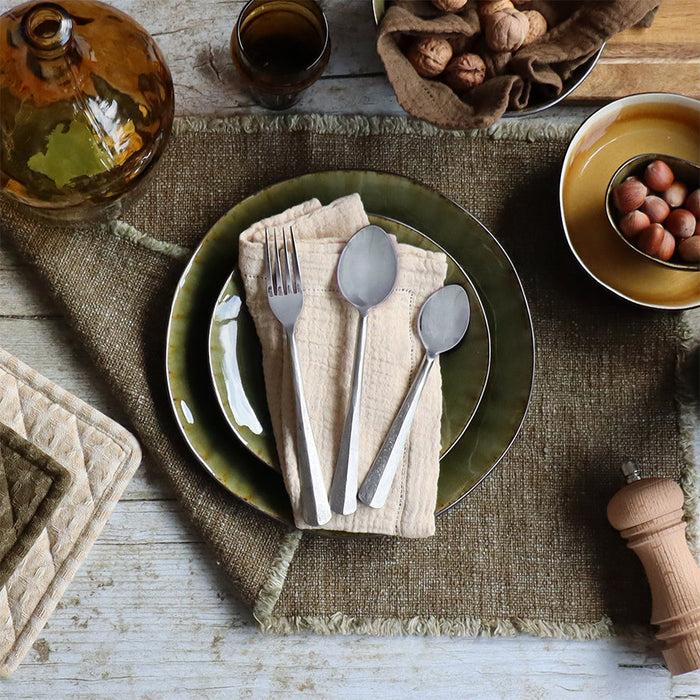 ogo living Lot de 6 cuillères à soupe AITO en acier inoxydable