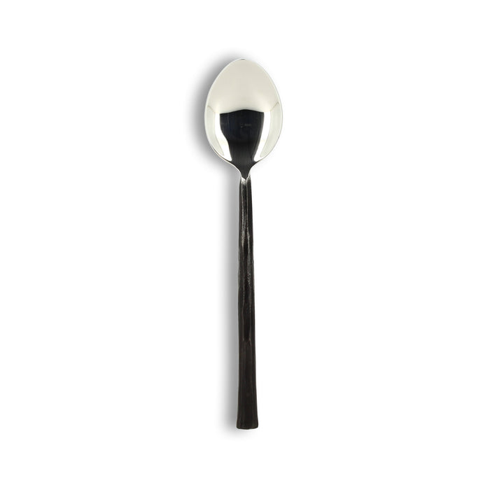 Ogo Living Lot De 6 Cuillères à Soupe KHOS En Acier Inoxydable Noir
