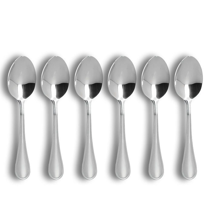 Ogo Living Lot De 6 Cuillères De Table FILLA En Acier Inoxydable
