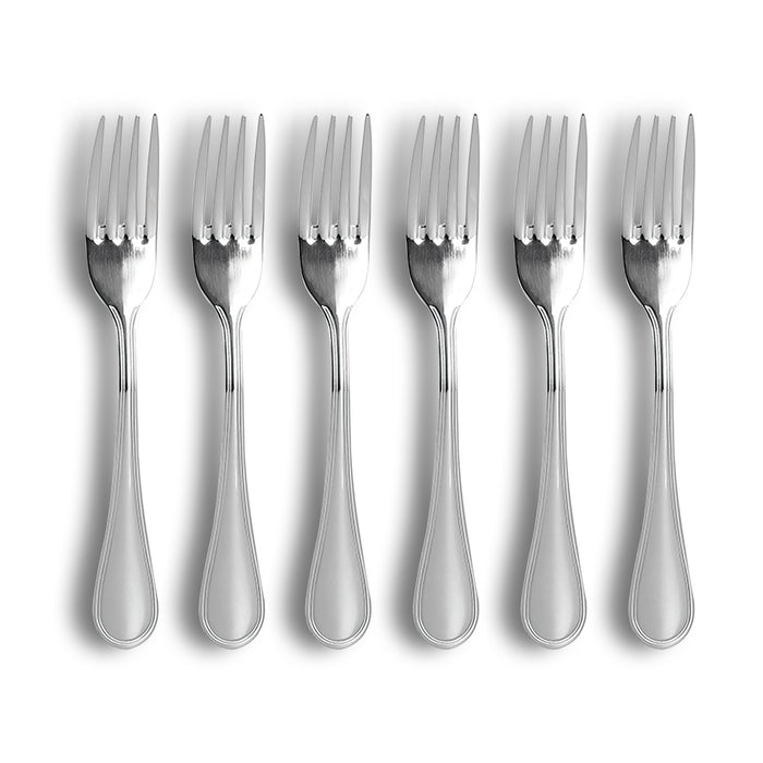 Ogo Living Lot De 6 Fourchettes De Table FILLA En Acier Inoxydable