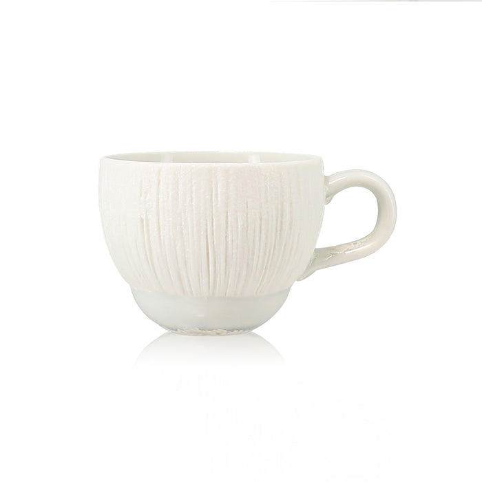 Ogo Living Lot De 6 Tasses Et Soucoupes URUS Bleues 12cm