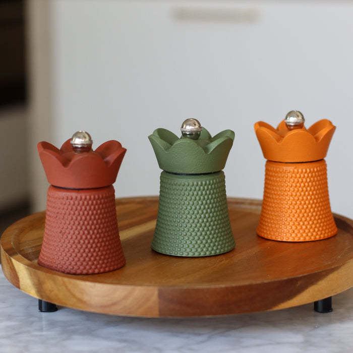 Ogo Living Moulin à Poivre En Fonte Et Acier HAWAI Paprika