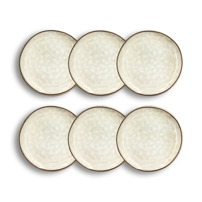 ogo living Assiette à dessert BORAL grise 20 5cm