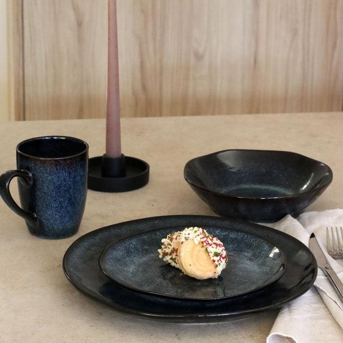 Ogo Living Assiette à Dessert COSTA Bleue 21cm