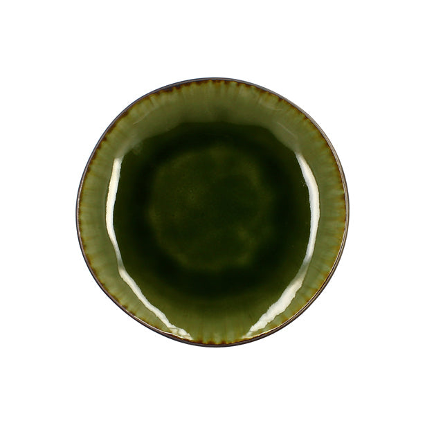 Ogo Living Assiette à Dessert META Verte 20 5cm