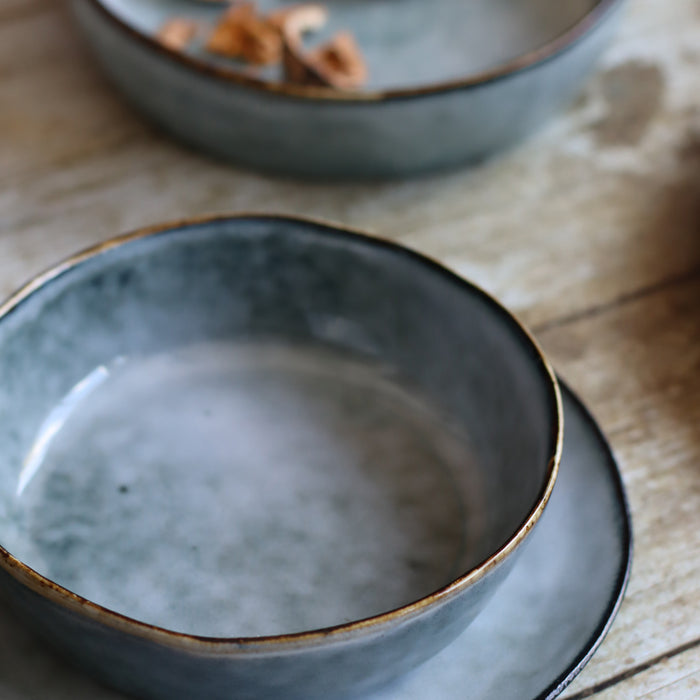 Ogo Living Assiette Coupe ARONAL Bleue 20cm