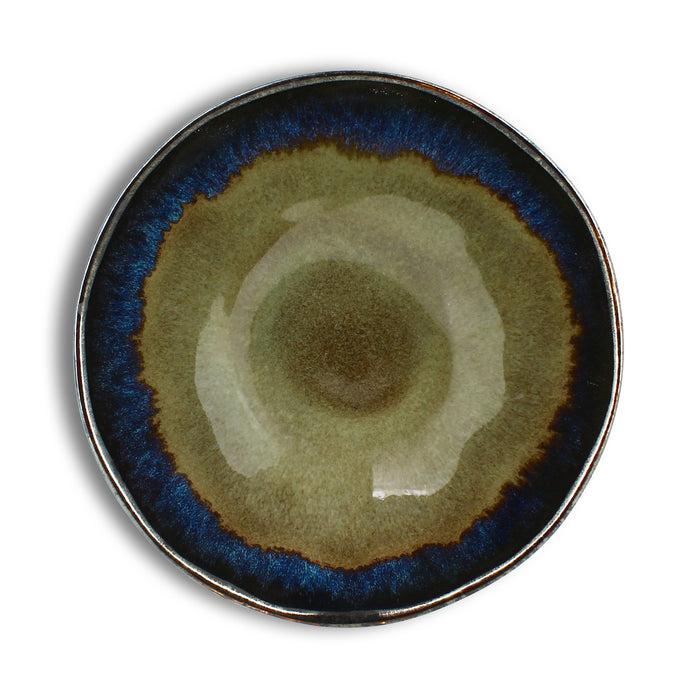 Ogo Living Assiette Coupe CERTALDO Marron 15cm