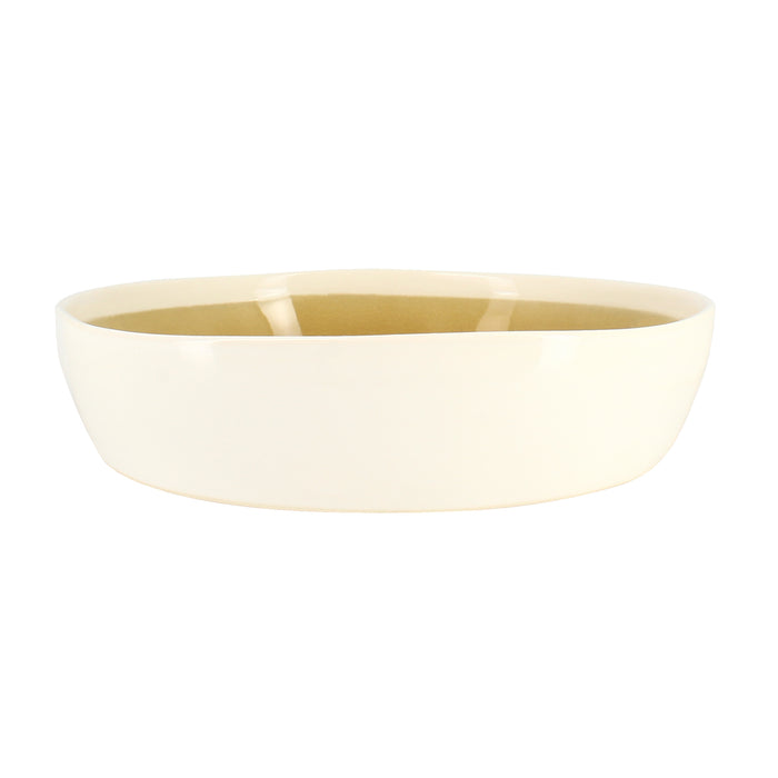 Ogo Living Assiette Coupe FLÉ Jaune Moutarde 15cm