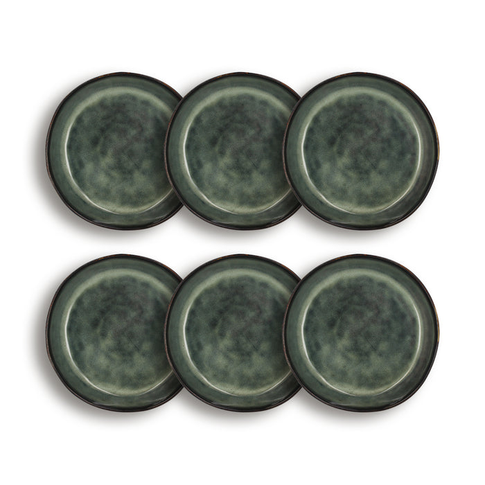 Ogo Living Assiette Coupe GRENADA Vert 16cm