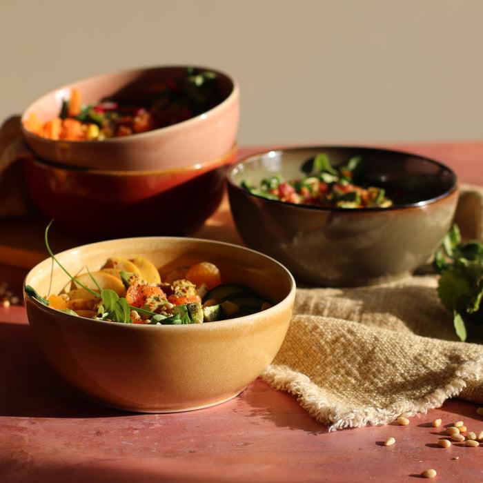 Ogo Living Assiette Coupe POKE BOWL Rouge 18cm