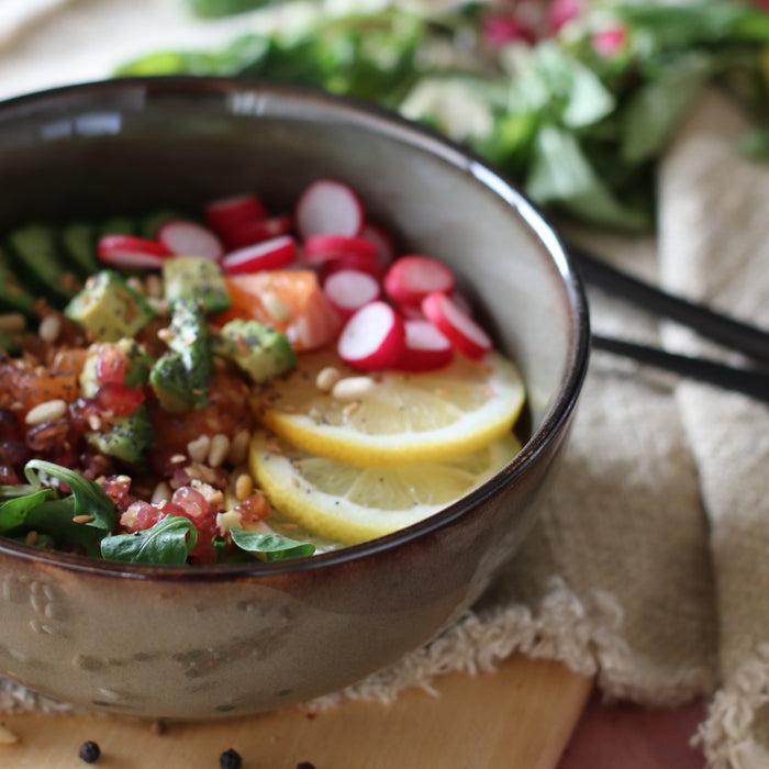 Ogo Living Assiette Coupe POKE BOWL Vert 18cm