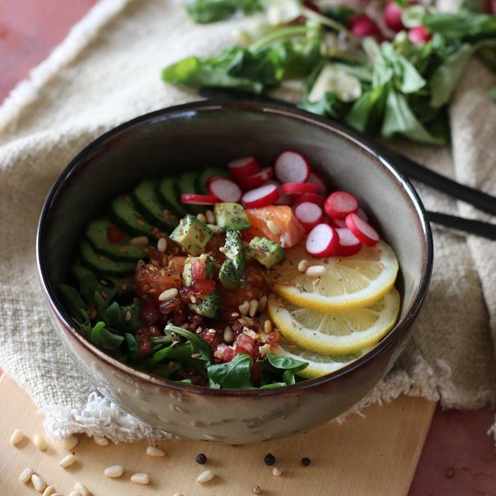 Ogo Living Assiette Coupe POKE BOWL Vert 18cm