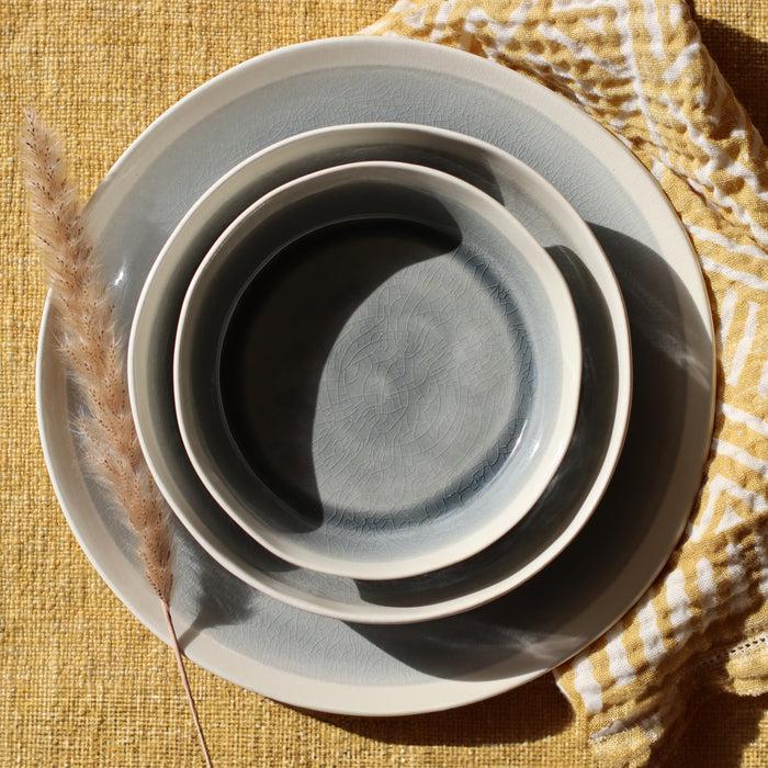 Ogo Living Assiette Creuse CAP Grise 16cm