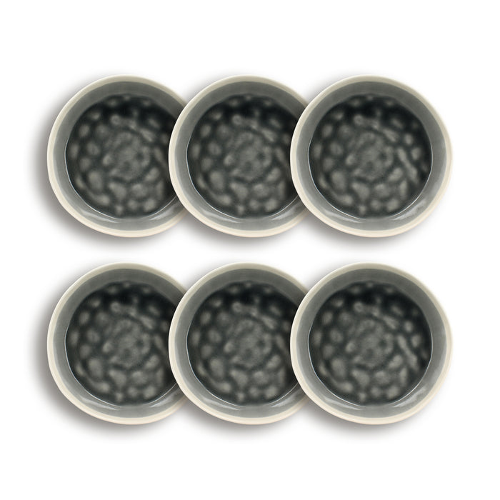 ogo living Assiette creuse CAP grise 20cm