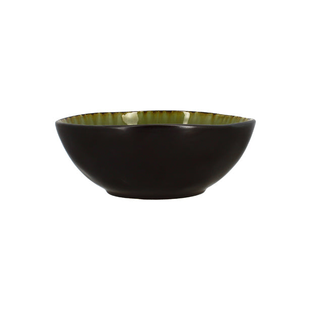 Ogo Living Assiette Creuse META Verte 17 5cm