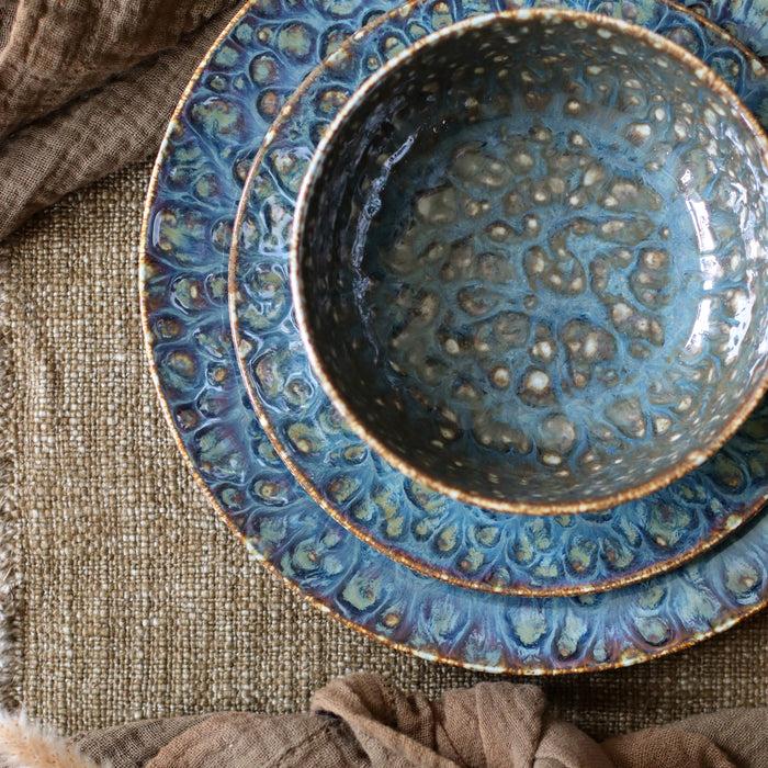 Ogo Living Assiette Creuse VENUS Bleue 21cm
