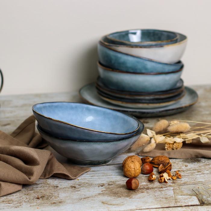 Ogo Living Assiette Gourmet ARONAL Bleue 24cm