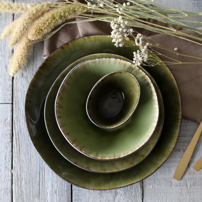 Ogo Living Assiette Gourmet META Verte 24cm