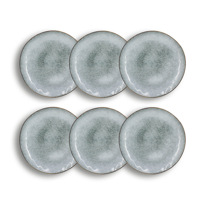 ogo living Assiette plate ARONAL bleue 27 5cm