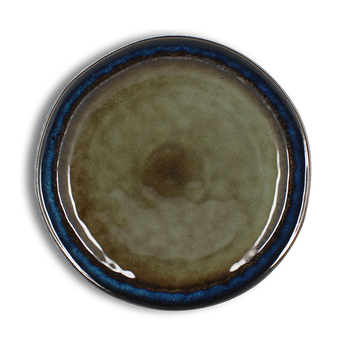 Ogo Living Assiette Plate CERTALDO Marron 27cm