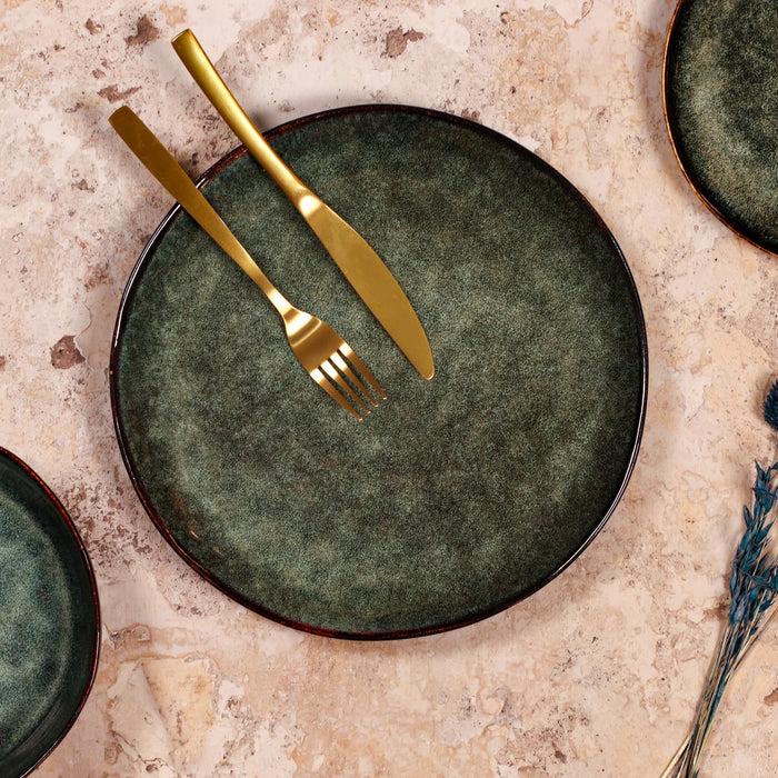Ogo Living Assiette Plate GRENADA Vert 27 5cm
