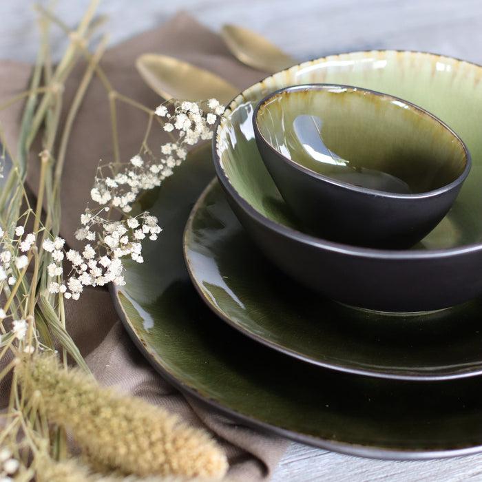 ogo living Assiette plate META verte 27 5cm