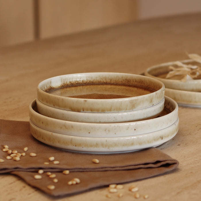 Ogo Living Assiette Plate STACK Beige 20cm