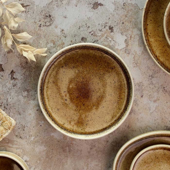 ogo living Assiette plate STACK beige 20cm