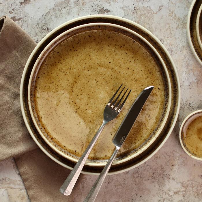 ogo living Assiette plate STACK beige 27 5cm