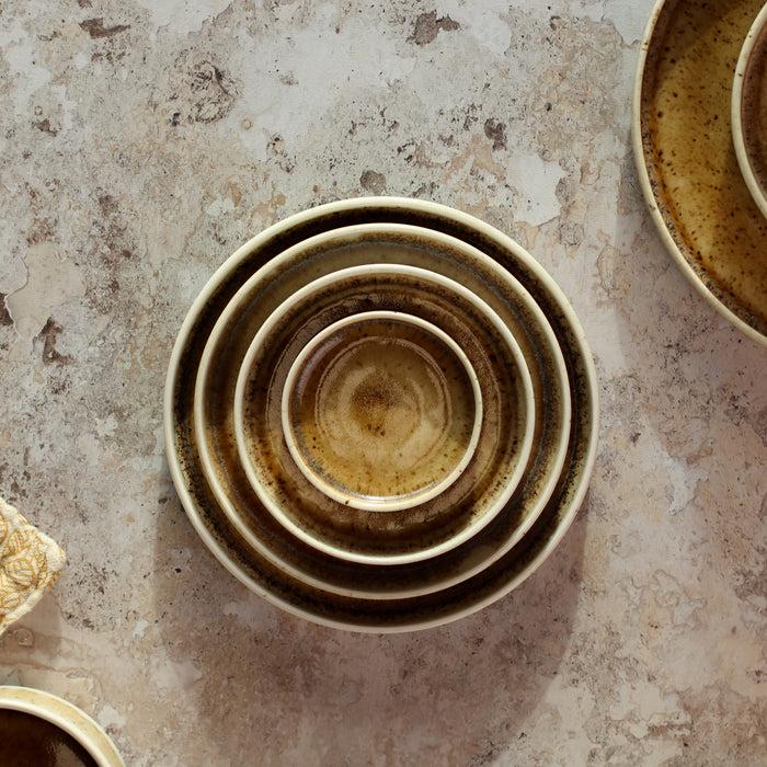 ogo living Assiette plate STACK beige 9cm